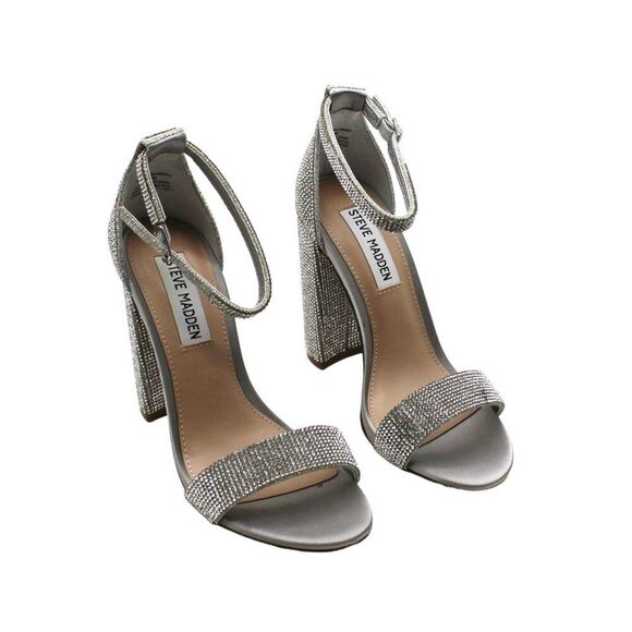 Steve Madden Gray Sandals - Picture 1 of 7